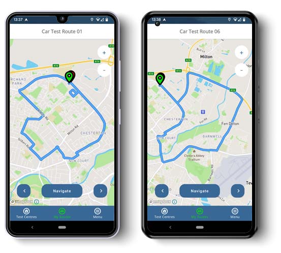 DMV driving test routes Lincoln SOS